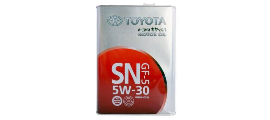Обзор масла TOYOTA SN 5W-30
