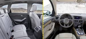 Обзор Audi Q5 – фото интерьера, линейка двигателей, безопасность