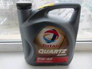 Total quartz 9000 5w40 – синтетическое моторное масло