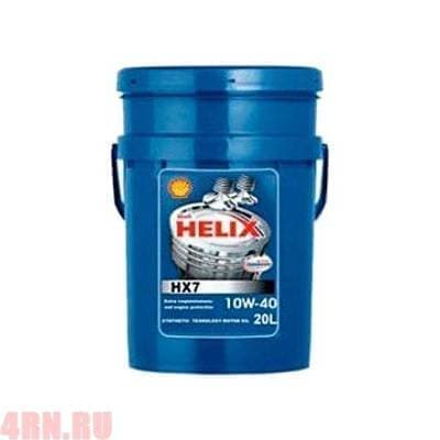 Детальный обзор моторного масла shell helix hx7 5w40 полусинтетика