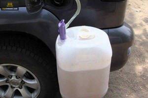 Как слить бензин из бака автомобиля: все доступные способы