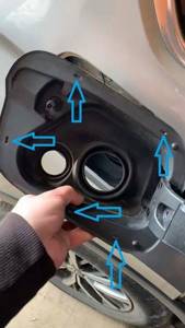 Как починить крышку бензобака