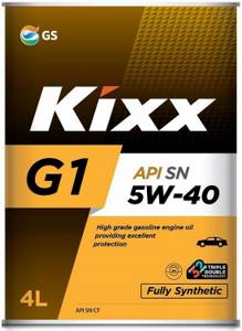 Масло kixx g1 5w40: характеристики, артикулы и отзывы