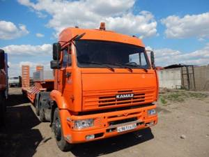 Российский седельный тягач КамАЗ-6460 и его модификации