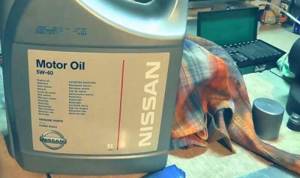 Рекомендуемое моторное масло для nissan x-trail
