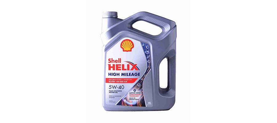 Обзор масла SHELL Helix High Mileage 5W-40